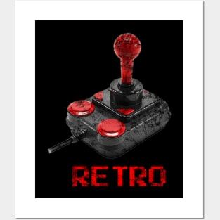 Retro Joystick Posters and Art